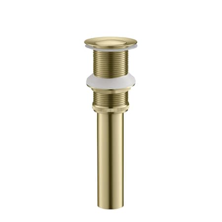 Kibi Pop Up Drain Stopper for Bathroom without Overflow KPW101BG